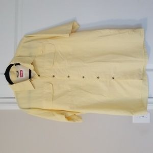 Wrangler mens NWOT fishing shirt 100% Nylon size Large